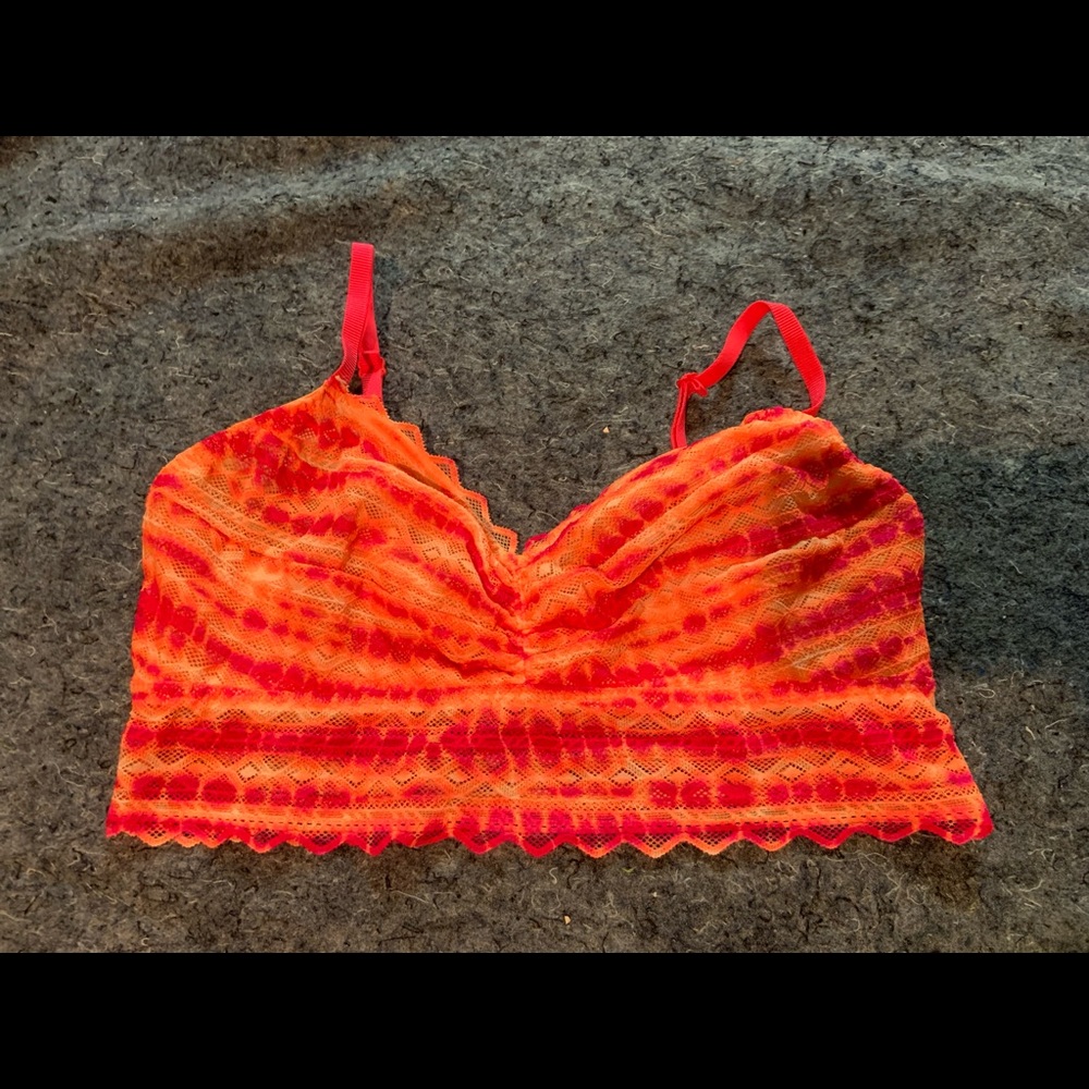 VS PINK Orange Bralette